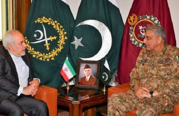 Встреча и переговоры Зарифа с главнокомандующим армии Пакистана