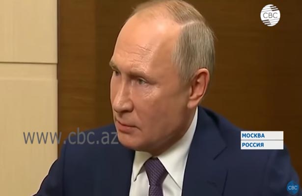 Владимир Путин: Карабах всегда был неотъемлемой частью Азербайджана