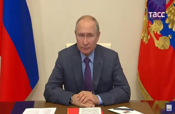 Путин проводит встречу с постоянными членами Совета Безопасности