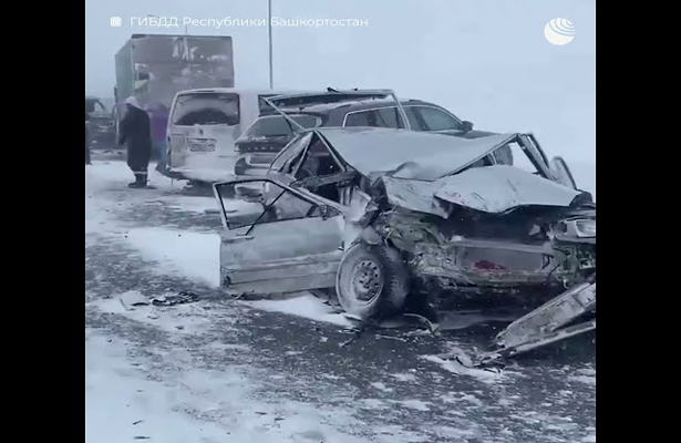 Массовое ДТП в Башкирии, есть погибшие