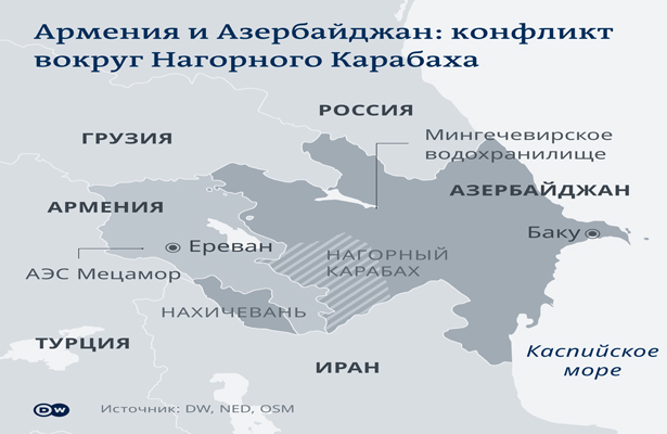 Эскалация ситуации на границе Азербайджана и Армении