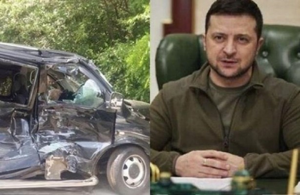 Зеленский выжил в автокатастрофе
