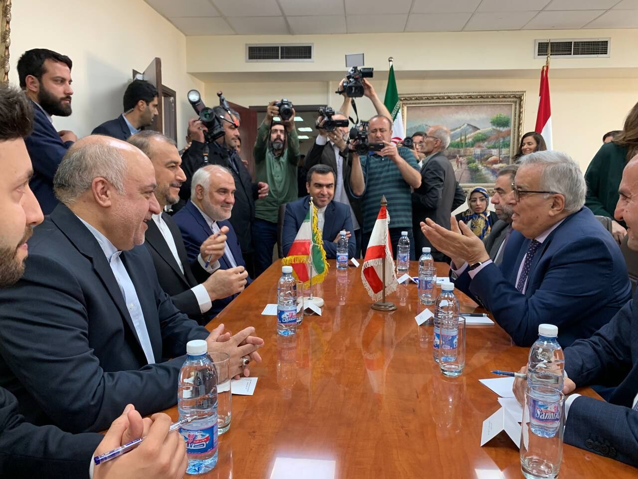 Глава МИД Ирана встретился со своим ливанским коллегой в Бейруте