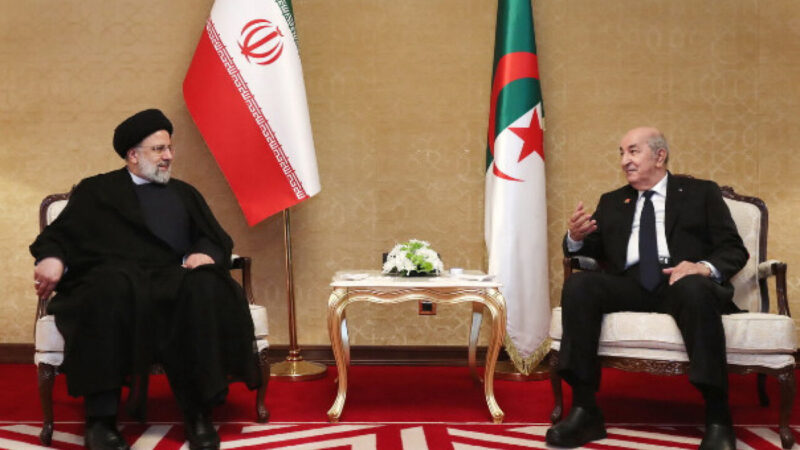 Президенты Алжира и Ирана обсудили ситуацию на палестинских территориях