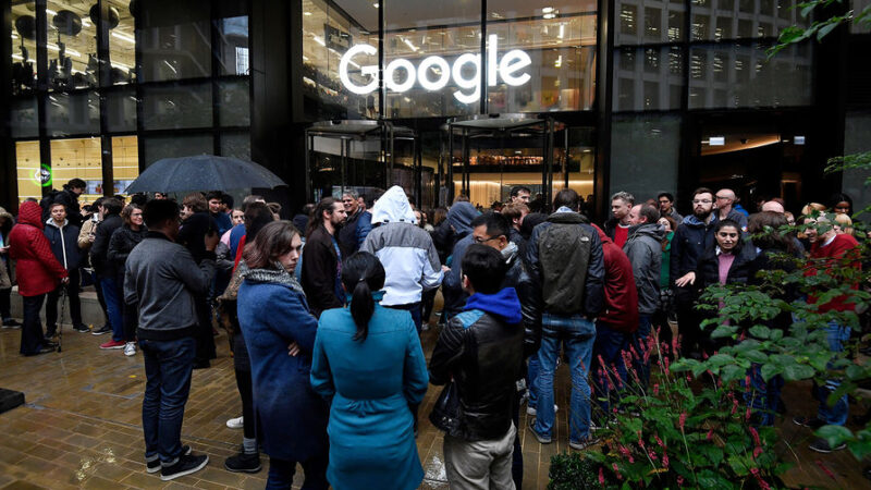 Стало известно о массовой забастовке в Google
