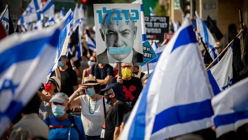 Оккупированные территории снова стали ареной демонстраций против Нетаньяху