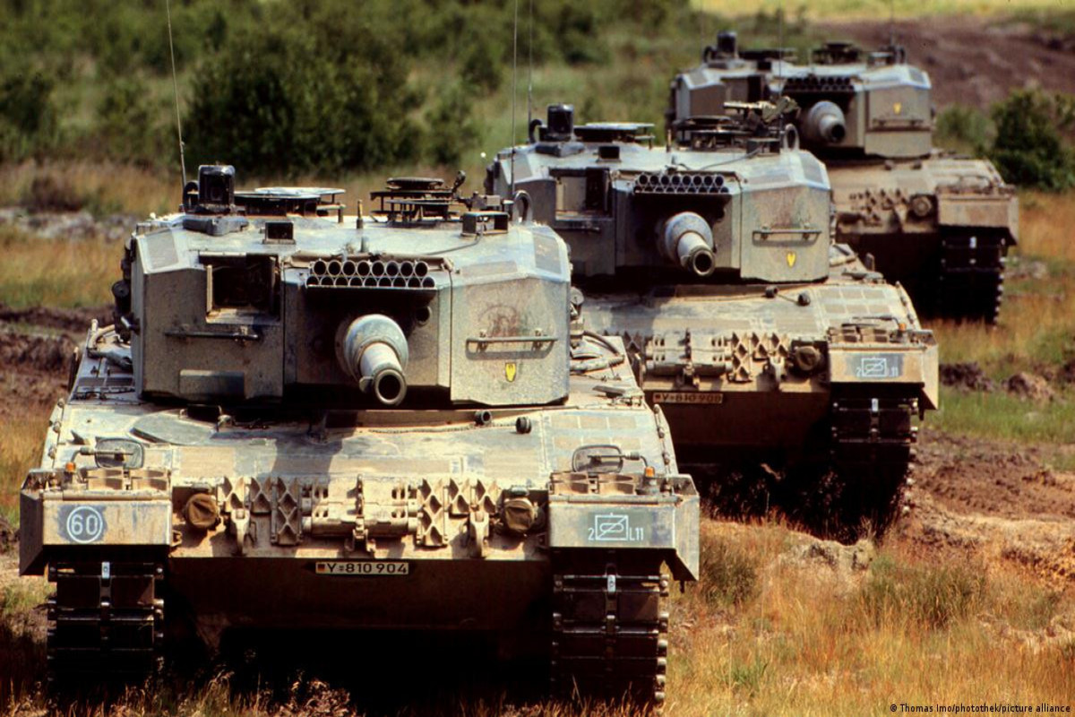 Дания и Германия предоставят Украине 80 танков «Leopard 1»