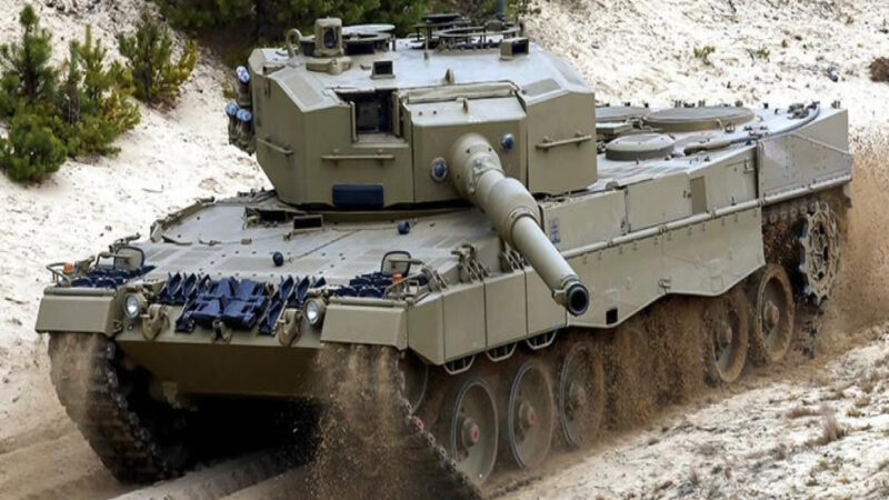 Испания отправила в Украину четыре танка Leopard 2