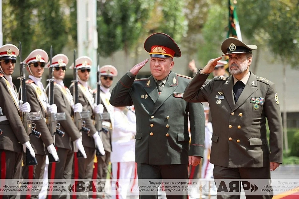 Минск и Тегеран подписали план военного сотрудничества