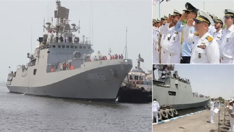 Проведение совместных морских учений Ирана и Индии в Бандар-Аббасе