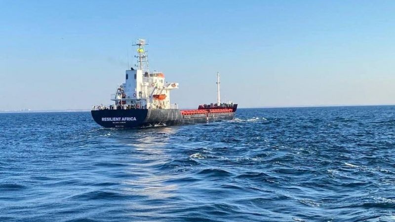 Украина прорвала российскую морскую блокаду. Первое судно с зерном уже в Босфоре