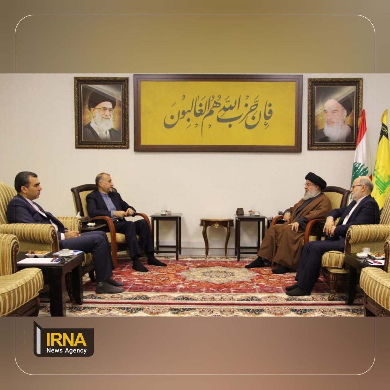 Глава МИД Ирана встретился с Генсеком Хезболлы