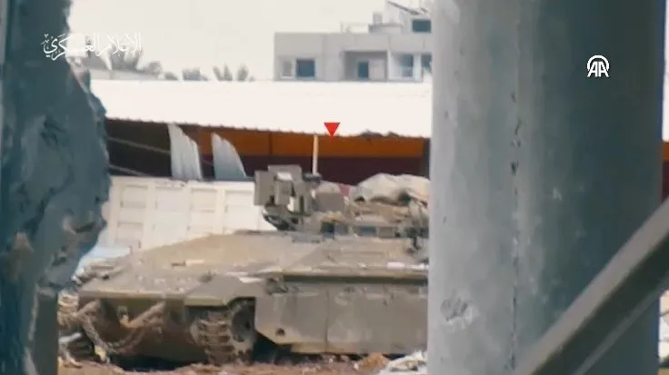 Бригады Кассам поделились изображениями атак на израильские танки