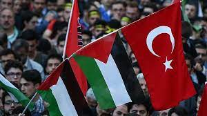Демонстрация в поддержку Палестины — Анкарa, Турция