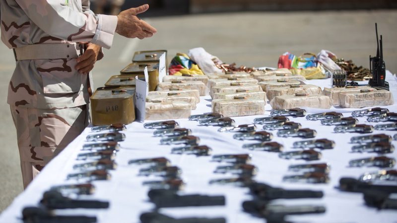 Обнаружение боеприпасов террористов и удар по террористической группе Джейш аль-Зульм в районе Раск