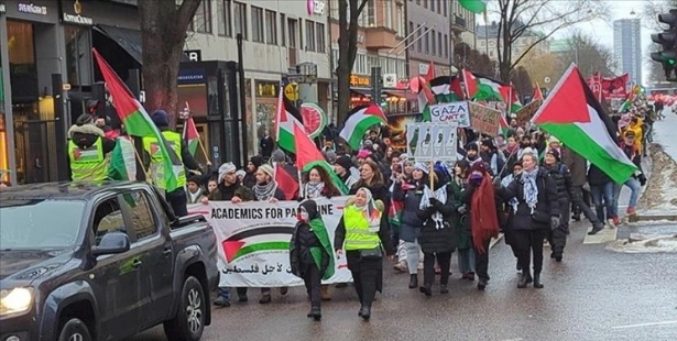 Народные демонстрации против израильского режима в «Стокгольме»