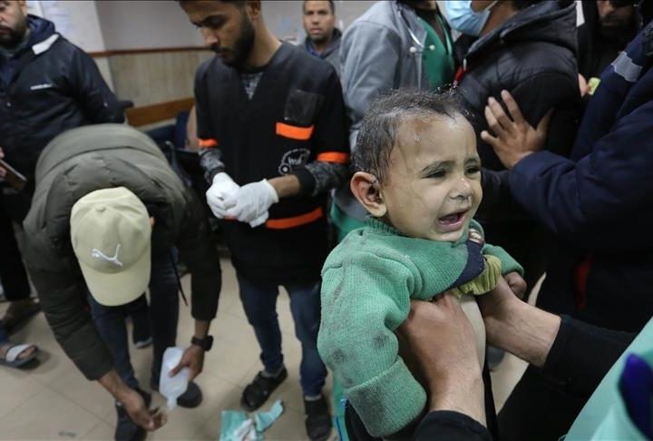 Жертвами ночных атак Израиля в секторе Газа стало большое число палестинцев